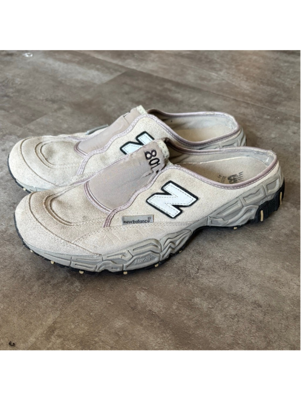 New Balance 801 Clog Shoes Mens 10.5 Tan